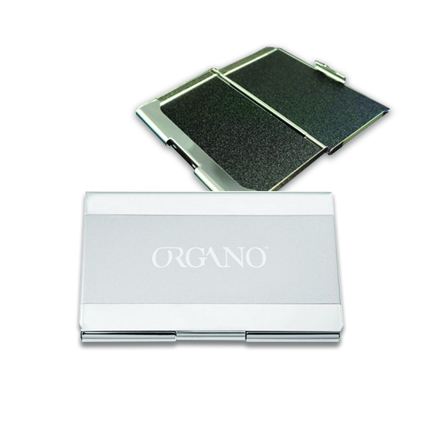 Organo Executive Metal Business Card Holder