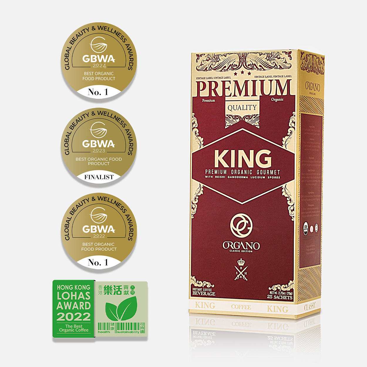 Gourmet Organic King of Coffee