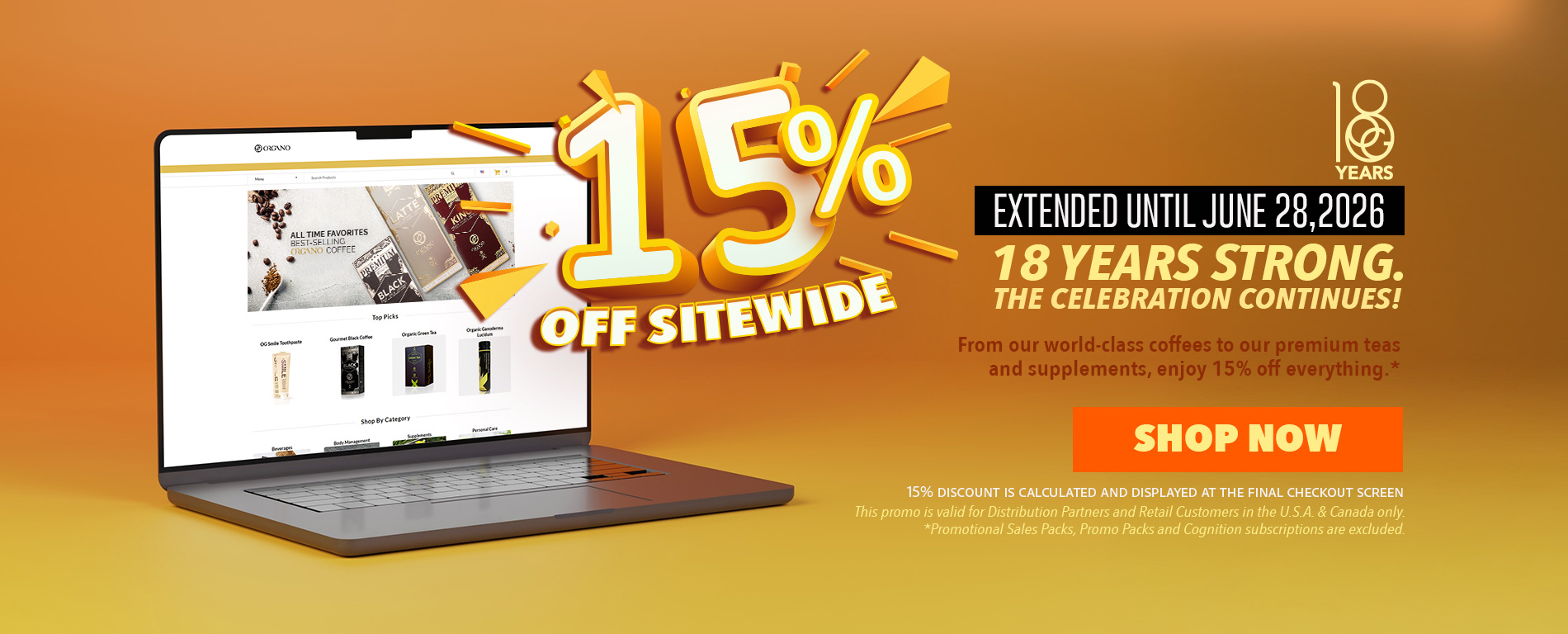 15% off EXT ENG USA